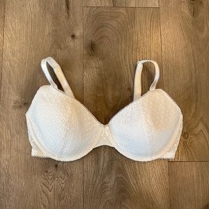 Thyme Maternity White Nursing Bra 36D